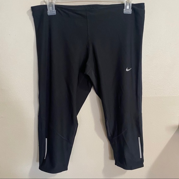 Nike Explore Dri-FIT running capri leggings black - Picture 4 of 12
